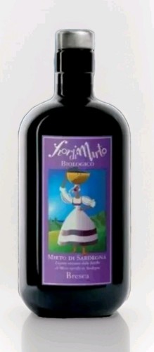Bresca dorada mirto - rosso, di
